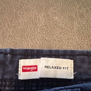 Wrangler Dark Blue Relaxed Fit Jeans